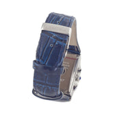 Chronotech Blue Leather Dress Watch